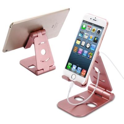 China Plastic Colorful Mobile Car Mobile Phone Support Smartphone Table Factory Factory Foldable Phone Holder for sale