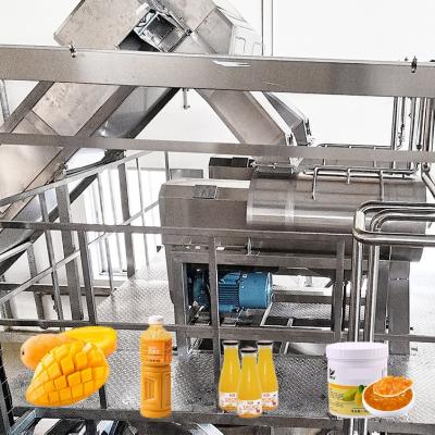 China Fresh Fruits Mango Juice / Jam Processing Line 10 - 200T/D for sale