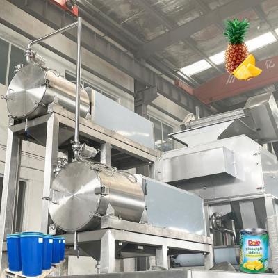 China UHT que esteriliza Juice Pineapple Processing Line 1500T/Day à venda