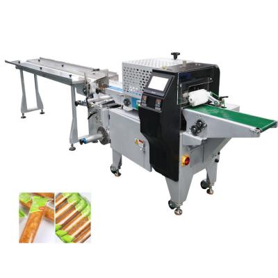 Chine Automatic Mango Dried Pillow Packaging Machine Bread Cake Flow Pack Machine à vendre