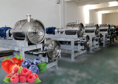 Cina Macchina di lavorazione di marmellata di mirtilli industriali personalizzata per la linea di produzione di prodotti di mirtilli in vendita