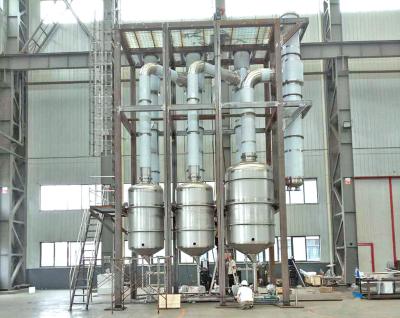 China Thin Film Fruit Evaporation System Falling Film Evaporator For Fruit Juice for sale