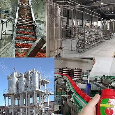 중국 SUS 304 / 316 Tomato Ketchup Sauce Production Line Machinery Mechanized Production 판매용