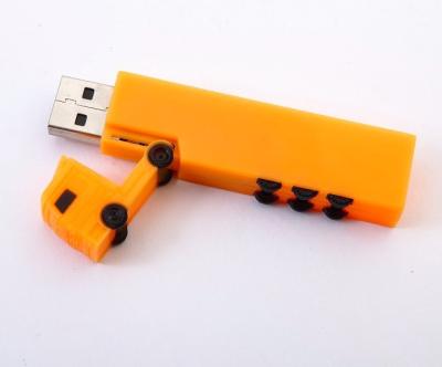 China Promotional Giveaway Gift Wholesale Flash Memory Truck Car Shaped Usb Flash Drive Custom Logo for sale