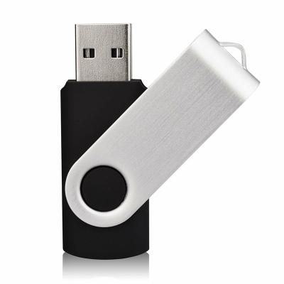 China Promotion\Business\School\Office Newest Pivot USB Drive 4gb 8gb 16gb Metal Usb Stick 32gb 64gb Pendrive Metal Usb 2.0 Pen Drive U Flash Disk for sale