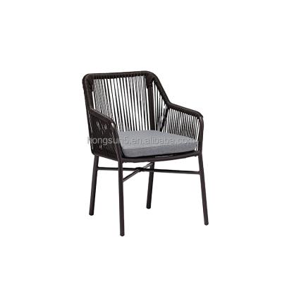 China Water Proof Manufacturers Selling Modern Customized Outdoor Handmade Rattan Chair Aluminum Outdoor Chair for sale