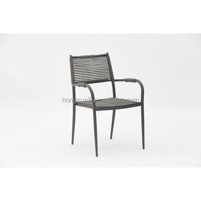 China Water Proof Professional Made Outdoor Relax Metal Rattan Chair Mid Century Modern Chair for sale