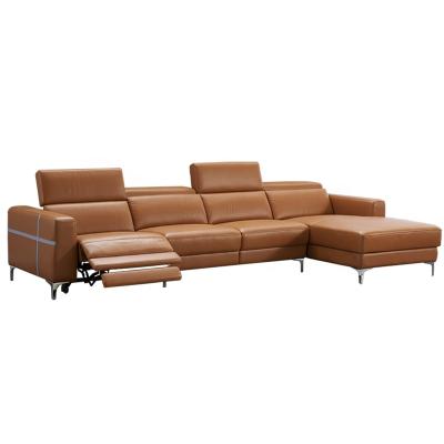 China Modern Function Sofa Leisure Sectional Motion Recliner Sofa Set Reliner Chair With Adjustable Headrest for sale