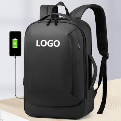 China With USB Hot Selling Large Daily Life Customize Logo Oxford USB Retirement Cart Smart Waterproof Laptop Travel Backpacks Backpacks for sale