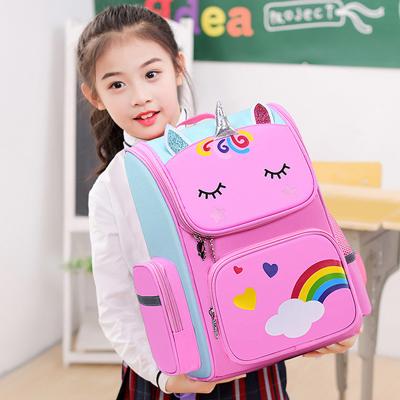 China Wholesale custom printing waterproof primary school bags unicorn student bookbags bookbags kids backpack kids bag anti-theft for sale