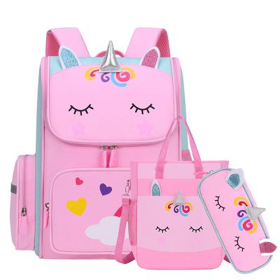 China Other New Design Girls Logo Cartoon Girls Bookbags Schoolbag Waterproof Custom Kids Backpack Children Bag School Bags for sale