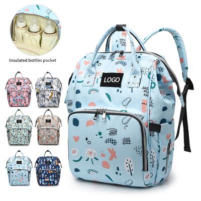 China With 2022 USB OEM ODM Large Capacity Smart Maternity Hutch Cute Maternity Crib Baby Diaper Backpack Baby Care Changing Bag for sale