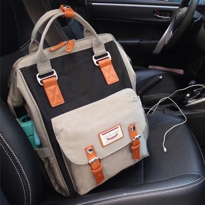 China Luxury Hot Sale Large Capacity Anti-theft Water Proof Customize Logo Hospital Care Maternity Baby Diaper Diaper Bag Newborn Backpack for sale