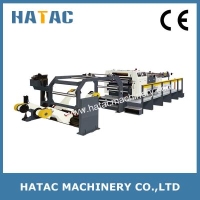 China High Speed Cardboard Converting Machine,Duplex Board Sheeting Machine,Newspaper Cutting Machine for sale