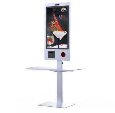 China Indoor Self-service Payment Totem Touch Screen Mall Interactive Qr Code Scanner Kiosk With Stand 15.6/19