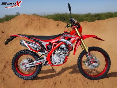 China Dirt Bike 250cc Enduro Motocross Bike with Reversed Front Absorber and External Airbag Rear Absorber for sale