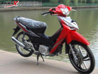 Cina Motociclo di piccole dimensioni 110cc Motore a 4 tempi Ammorbidimento idraulico Suspensione anteriore Disco freno Gas motociclo in vendita