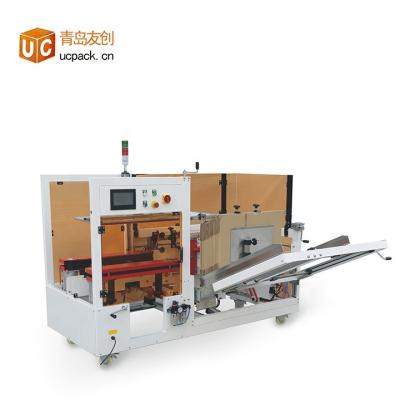 China Automatic Food Sealer Case Assembler Machine Bottom Carton Forming Machine for sale