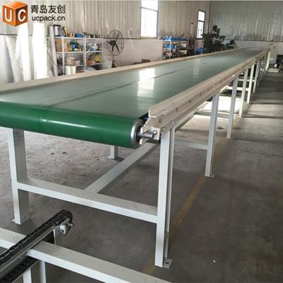 China Rubber Belt Heat Resistant Heavy Duty Movable Belt Conveyor for sale