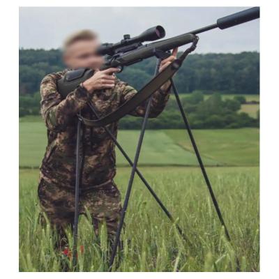 China Aluminum Alloy Hunting Aluminum Stick 4 Legged Shooting Stick Shooting Rest Gun Rest for sale