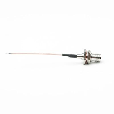 China Antenna Extension Pigtail TNC Cable Female Bulkhead to U.FL IPEX RG178 Coaxial Cable Assembly TNC RF Adapter Cable for sale