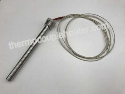 China Stainless Steel 316 Sheath Water Immersion Cartridge Heater With NPT Thread for sale