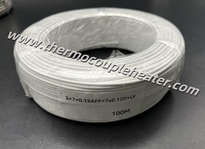 China RTD PT100 Extension Cable Teflon Insulated With Al Foil Shield And Drain Wire for sale