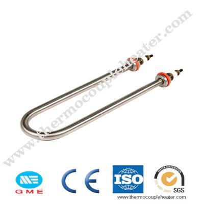 China Single U Shape 220V / 380V Water Immersion Tube Heating Element 1KW - 4KW for sale