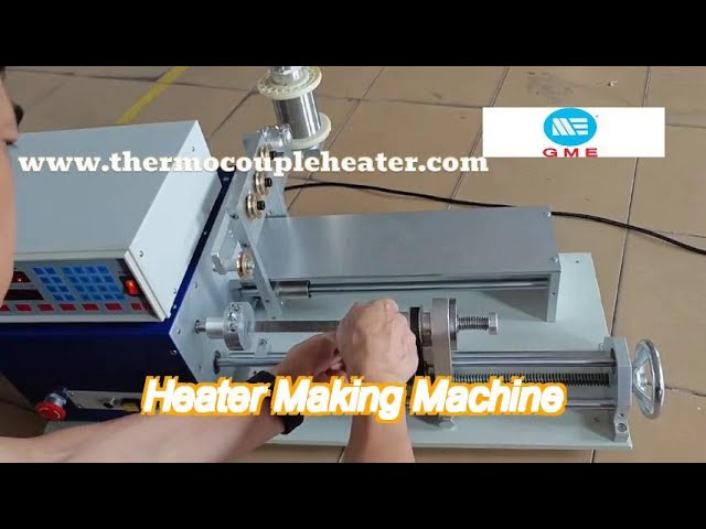 heating resistance wire winding machine for mica heater and cartridge heater