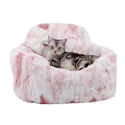 China Breathable High Quality Soft Cat PP Cotton Washable POP DUCK Pet Dog Kennel Nest House Cheap Bed for sale