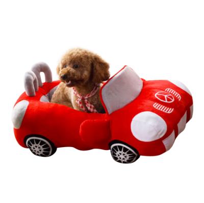 China Wholesale POP DUCK China Manufacturer New Design Soft Hot Durable Car Shaped Pet Bed Dog Car Bed for sale