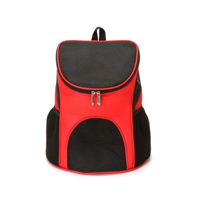 China POP DUCK Polyester Fiber Travel Pet Cat Dog Outdoor Dog Carrier Breathable Breathable Bag for sale