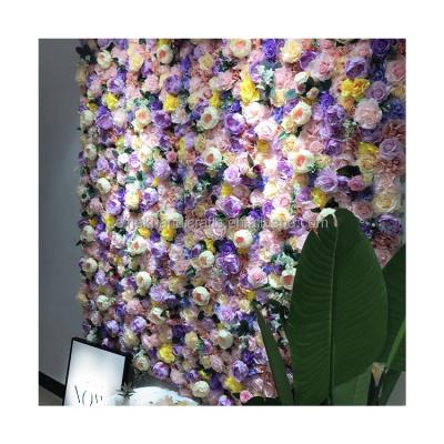 China Wholesale Price Father's Day Wedding Backdrop Decor Panels Artificial Hydrangea Flower Wall Wedding Decoration for sale