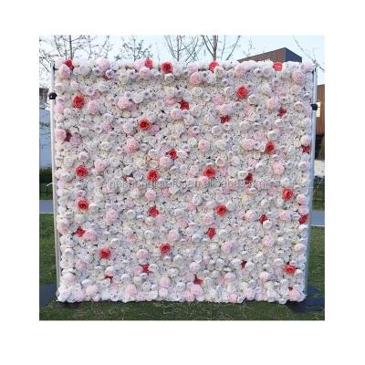 China Real Romantic Preserved Rose Wallflower Peony Rose Flower Wall DIY Roses Backdrop Cloth Flower Arrangement Artificial Flowers for Wholesale for sale