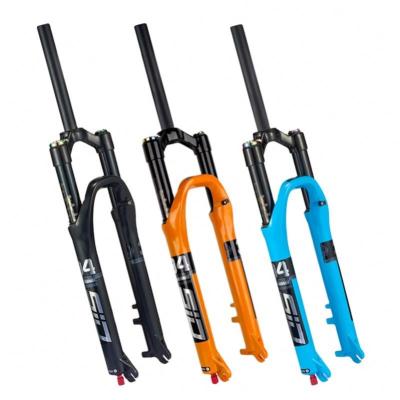 China Mountain Bikes 29 27.5 26 Mtb Fork Suspension Mountain Bike Rock Shox Air And Oil Shock Absorber Bicycle Tapered Front Fork for sale