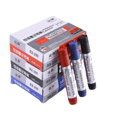 China Outdoor Muti-color Bullet Chisel Tip Colorful Waterproof Cheaper Permanent Markers Pen for sale