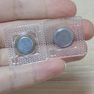 China D13 Industrial Metal Magnet Hidden Fasteners Buttons For DIY Waterproof Magnetic Button for sale