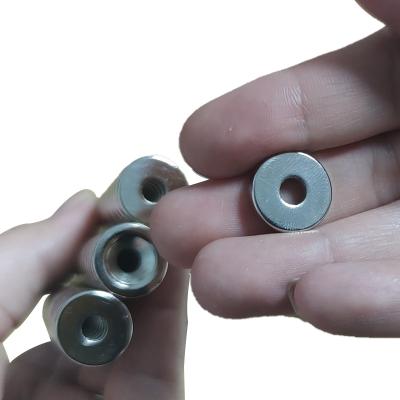 China Industrial Magnet Good Price Magnet With Hole Factory Tour D16 Countersunk Magnet Directly With Countersunk Hole for sale