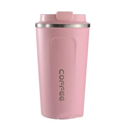 China Amazon Success 304 Stainless Steel Tumbler Custom Logo Coffee Tea Car Holder Stocked Water Bottle for sale