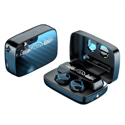 China black blue ipx7 Mini Bass Stereo Sport Wireless Earbuds Waterproof In-Ear M9 TWS 5.1 Tooth Earphone Tws With Charging Case for sale