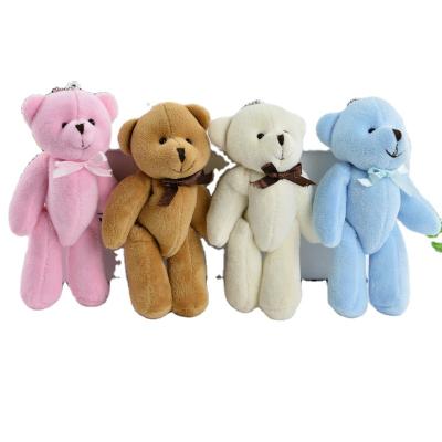 China Wholesale 13CM Plush Stuffed Animals Small Teddy Bear Key Chain for sale