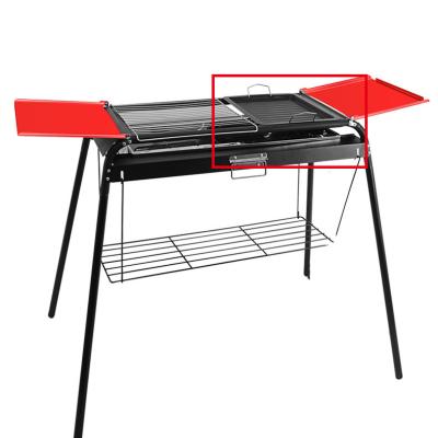 China Foldable BBQ Table Grill Table Height Adjustable Portable Charcoal Grill Foldable Top Outdoor Smoking Camping Picnic for sale