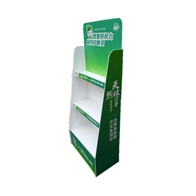 China China Suppliers High Quality 4 Layers Single Sided PVC Standing Storage Racks Supermarket Store Shelf Supermarket Display Rack for sale