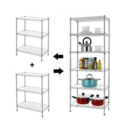 China Sustainable Factory Grocery Display Racks /Shelves For General Grocery Supermarket Shelf Gondola Shelving for sale