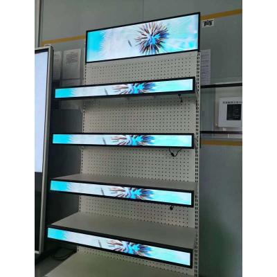 China Factory Price Single Sided Full Color Digital Supermarket Signal Panel Led Screen Shelf Talker Advertising Display Boards for sale