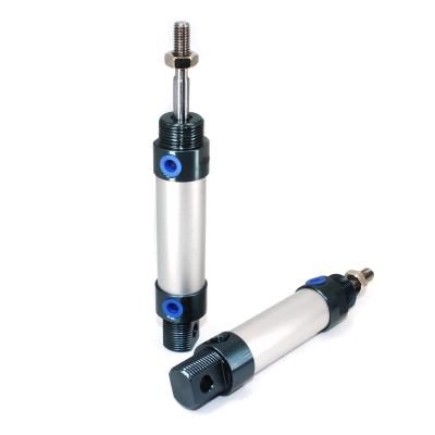 China Hotels Mal Series Flat Tail Type Round Pneumatic Cylinder for sale