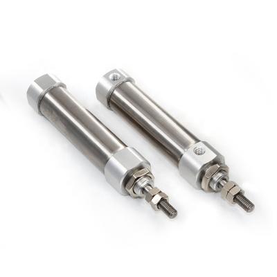 China Hotels AIRTAC Stainless Steel Cylinder Mini Double Acting Cylinder for sale