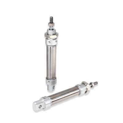 China Hot Selling Pneumatic Cylinder Prices MA Series Double Acting Pneumatic Cylinders Stainless Steel Mini Cylinder Hotels for sale