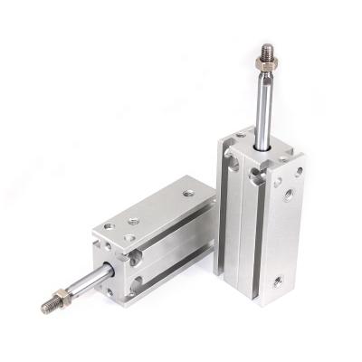 China Free Mount Hotels MD20X10S MD20X20S MD20X50S Installation Aluminum Profile Square Pneumatic Air Cylinder For Press for sale