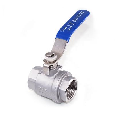 China CF8M PN25 1000wog 304 Stainless Steel General Manual Valve DN15 DN20 DN25 Stainless Steel Ball Valve for sale